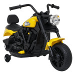 Elektrická motorka STAR - žltá